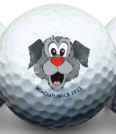 White Woofster Golf Ball