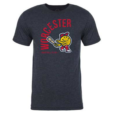 Official worcester Red Sox Bimm Ridder Charcoal Youth Bat Smiley Halloween  2023 T-Shirt,Sweater, Hoodie, And Long Sleeved, Ladies, Tank Top