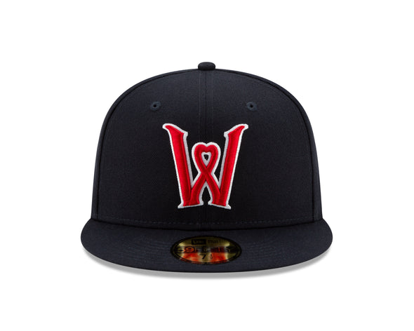 Worcester Red Sox New Era Navy Heart W On-Field 59FIFTY Hat