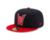 Worcester Red Sox New Era Navy/Red Heart W On-Field 59FIFTY Hat