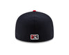 Worcester Red Sox New Era Navy/Red Kids Heart W On-Field 59FIFTY Hat
