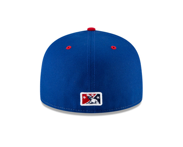 Worcester Red Sox New Era Royal/White Kids Los Wepas Rocket On-Field 59FIFTY Hat