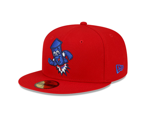 Worcester Red Sox New Era Red Los Wepas Rocket On-Field 59FIFTY Hat