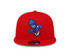 Worcester Red Sox New Era Red Los Wepas Rocket On-Field 59FIFTY Hat