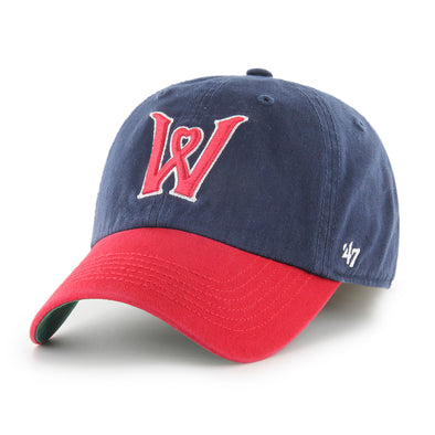 Worcester Red Sox '47 Navy/Red Heart W Franchise