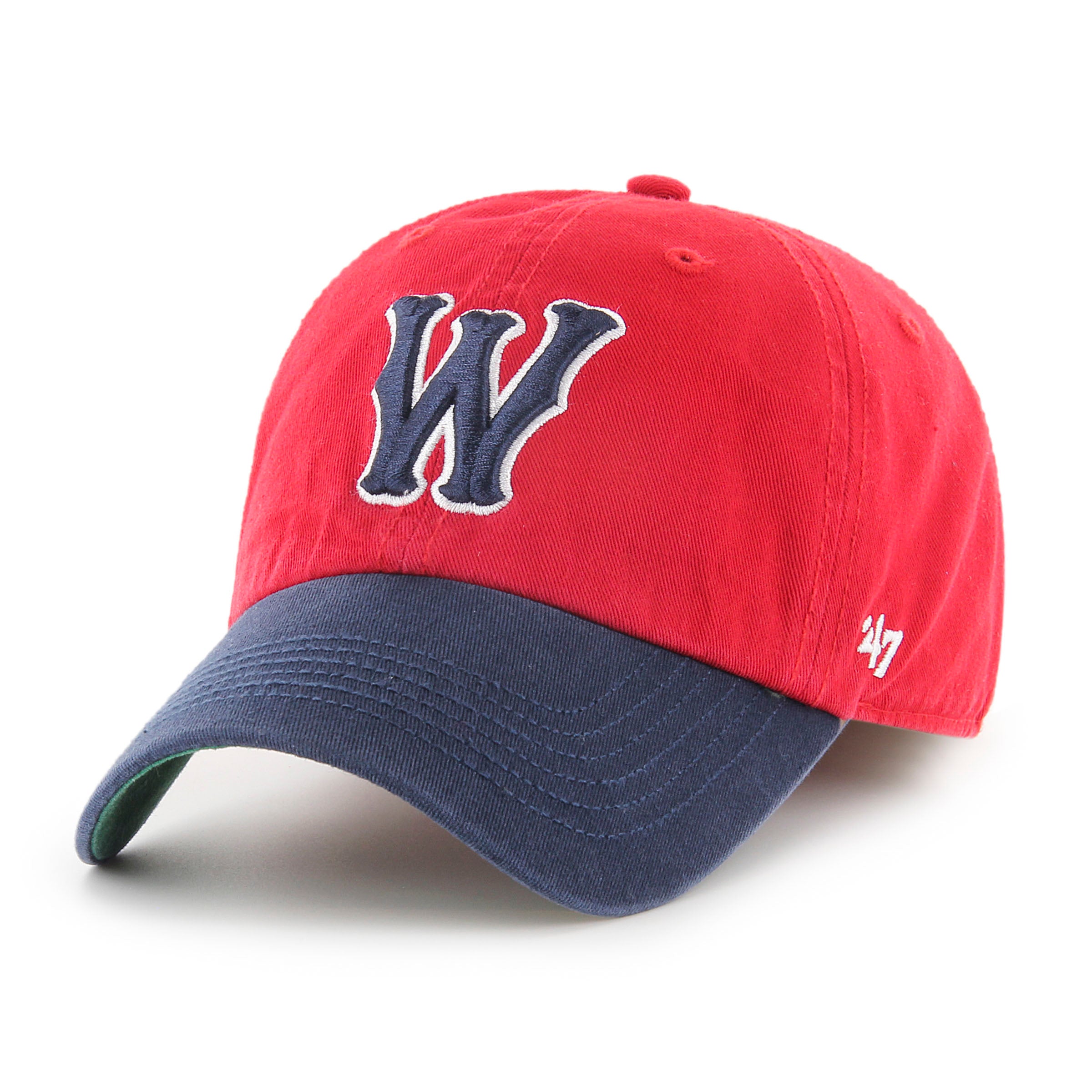 Worcester Red Sox New Era Navy/Red Classic W On-Field 59FIFTY Hat 7 1/4