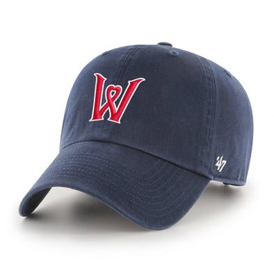 Worcester Red Sox '47 Navy Heart W Clean Up