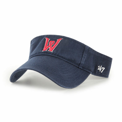 Worcester Red Sox '47 Navy Heart W VISOR