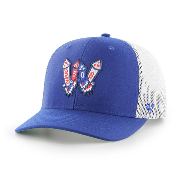 Worcester Red Sox '47 Royal Wepa W Trucker Hat
