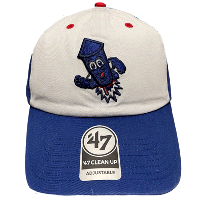 Worcester Red Sox '47 Royal/White Rocket Clean Up