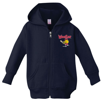 Toddler Boston Red Sox Navy/Red Stadium Full-Zip Hoodie Jacket