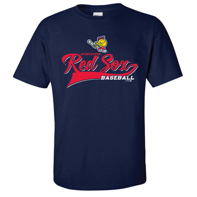 MLB Team Apparel Little Kids' Boston Red Sox Navy Logo T-Shirt