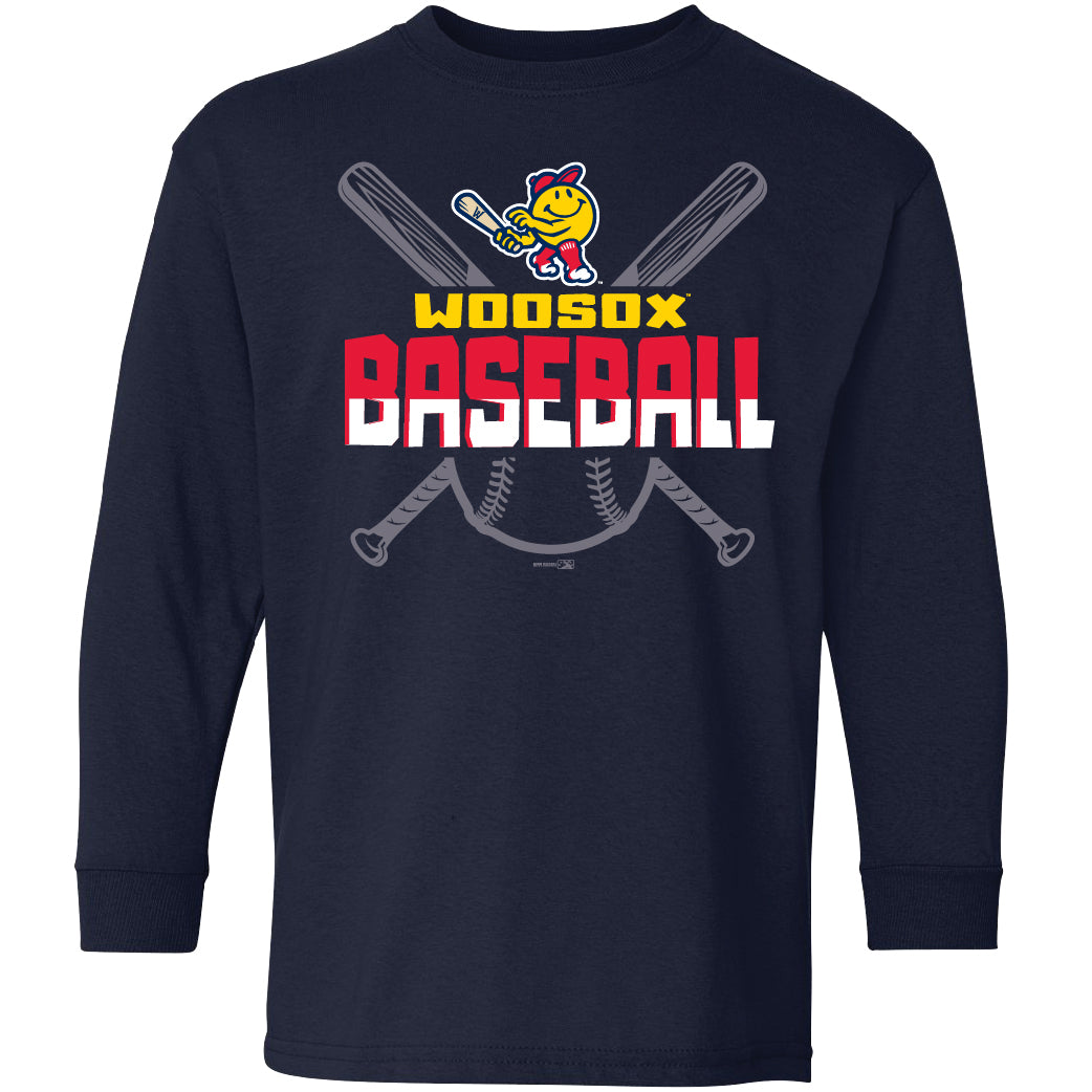 Worcester Red Sox Bimm Ridder Navy Youth Inaugural Season T-Shirt