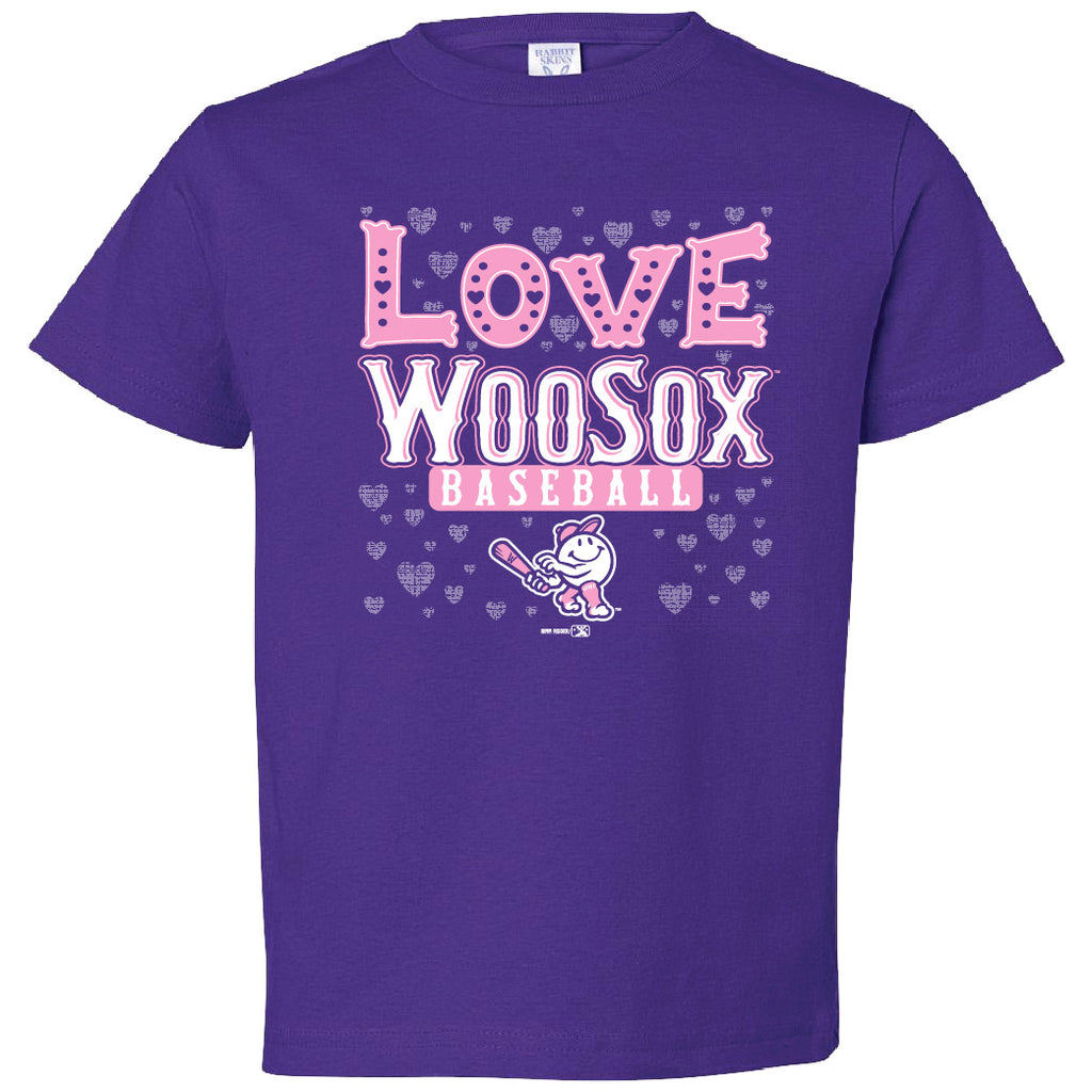 Worcester Red Sox Bimm Ridder Purple Melange Ezra Todd Tee 5/6