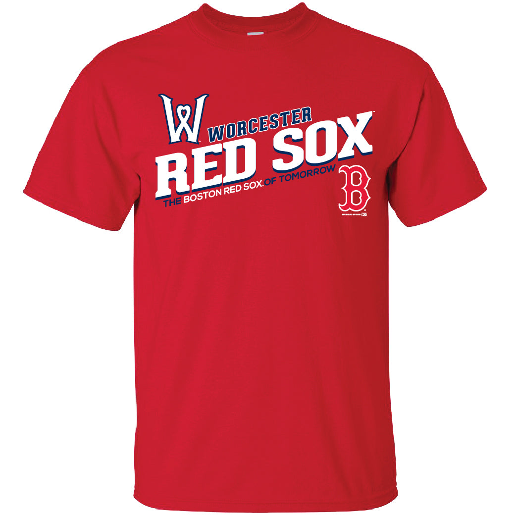 Worcester Red Sox Bimm Ridder Sport Gray Affiliate Tee SM