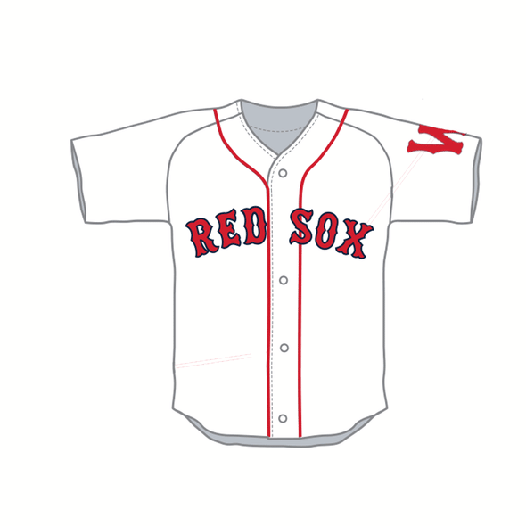 Worcester Red Sox OT Sports White Youth Red Sox Replica Jersey