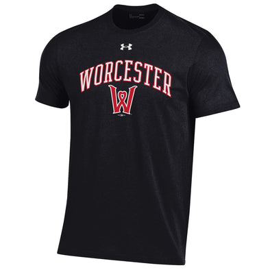 Worcester Red Sox Under Armour Black Wor Heart Tee