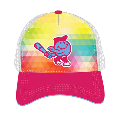 Worcester Red Sox Bimm Ridder Rainbow Youth Segmented Hat