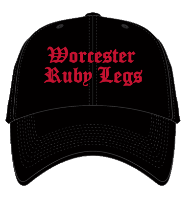 Worcester Red Sox '47 Black Ruby Legs Primary Clean Up