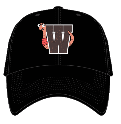 Worcester Red Sox '47 Black Block W Worms Clean Up