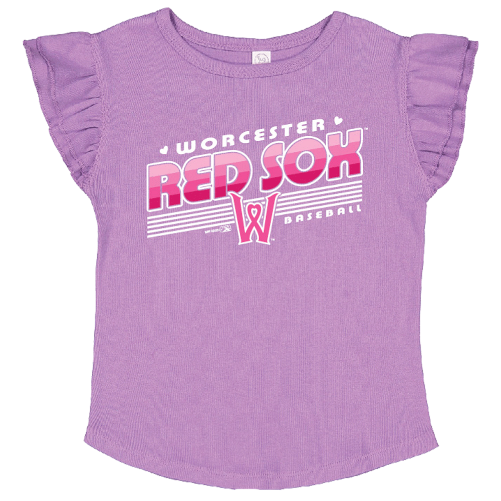 Worcester Red Sox Bimm Ridder Purple Melange Ezra Todd Tee 5/6