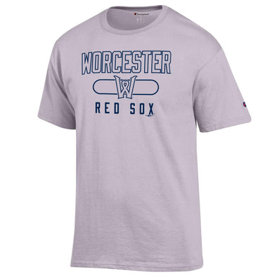 Worcester Red Sox Champion Gold Triangles Smiley Tee 3X