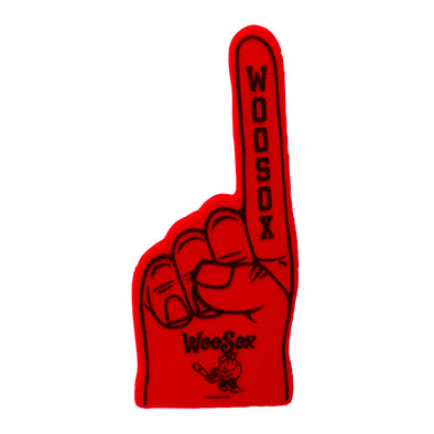 Worcester Red Sox BWM Red Foam Finger