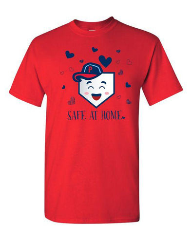 Pawtucket Red Sox Vantage Red Youth Safe at Home Tee