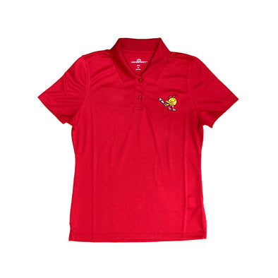 Worcester Red Sox Vantage Red Women's Omega Smiley Polo