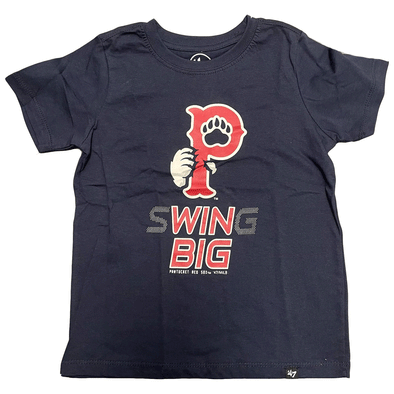 Pawtucket Red Sox '47 Navy Youth Swing Super Rival Tee