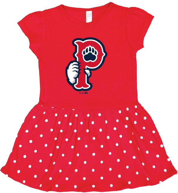 Pawtucket Red Sox Toddler Dot Dress