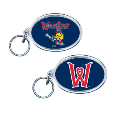 Worcester Red Sox Wincraft Navy WooSox Keychain
