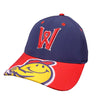 Worcester Red Sox Bimm Ridder Navy/Red Youth Smiley Gene Hat